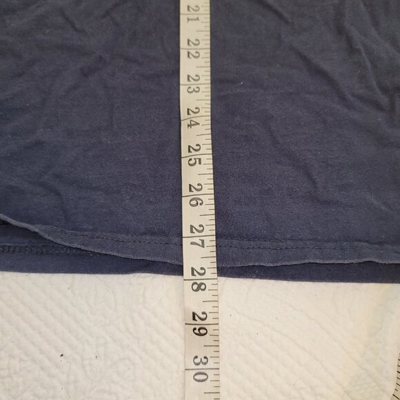 590. Short Sleeve T-Shirt Blue Sz XL - Picture 5 of 8